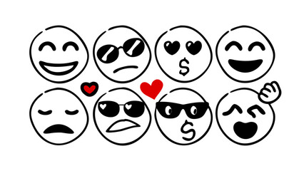 Two Red Hearts Floating love romance