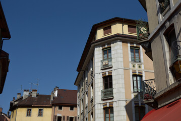 Lac d'Annecy, canaux centre-ville