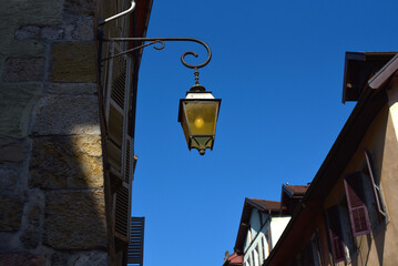 Lac d'Annecy, lampadaire