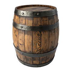 Fototapeta premium whiskey barrel made of charred oak