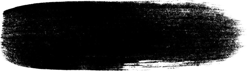 brush stroke isolated on white background