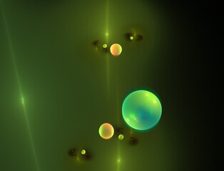 Imaginatory fractal abstract background Image