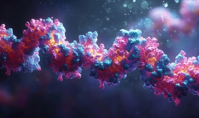 The innovative medical approach of immunotherapy, using the 's immune system to fight diseases like cancer. This abstract visual represents the potential of this groundbreaking, Generative AI