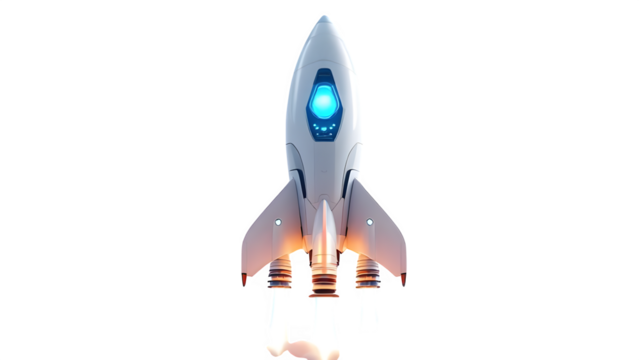 space rocket vector illustration - Powered by Adobe