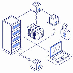 Interconnected digital network security system blockchain