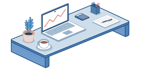 Business and Finance Infographic Illustrations with Charts, Graphs, Investment Icons, and Workflow Diagrams