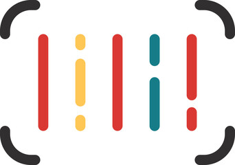 Dynamic barcode symbol ready for modern product scanning and sales