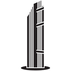 Single Modern High-Rise Icon