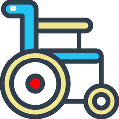 Wheelchair symbol for accessibility and inclusivity in healthcare