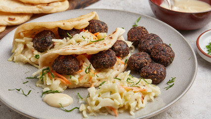 Bean balls (falafel)