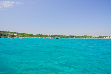 Salento coast near the sea village of Torre dell'Orso, Apulia, ITALY