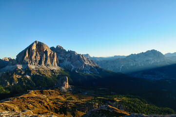 Taken from the Nuvolau Hut above Passo Falzarego, Italy