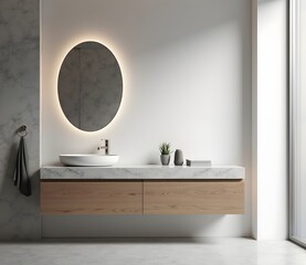 Sleek and Stylish Modern Bathroom