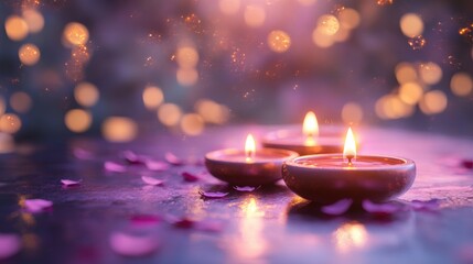 Banner design for diwali festival and podium,Diwali light decoration candle with fireworks,Stage,Product display Showcase design sparkle background,Deepavali,Dipavali,3D podium illustration.