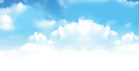 blue sky with clouds png