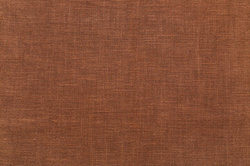 Texture of brown fabric as background