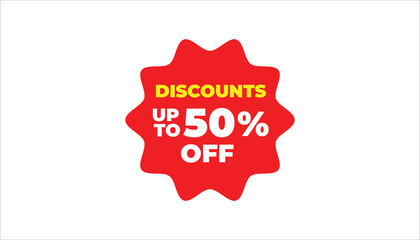 DISCOUNTS UP TO 50% OFF