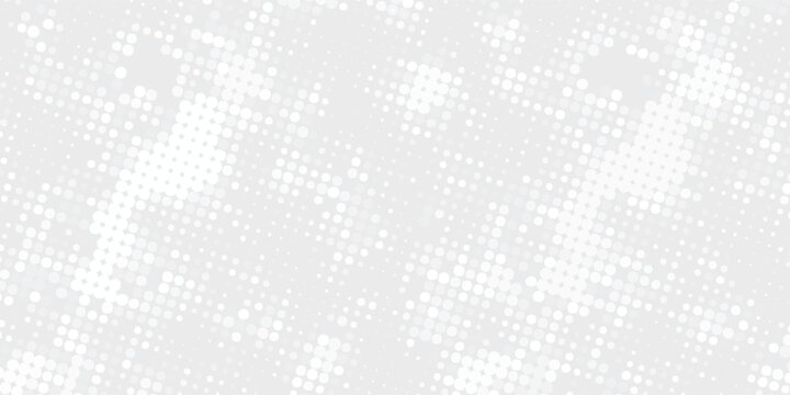 Abstract Dot white gray wave light technology texture background modern arts white backgroud