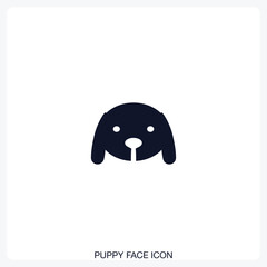 Puppy Face Icon