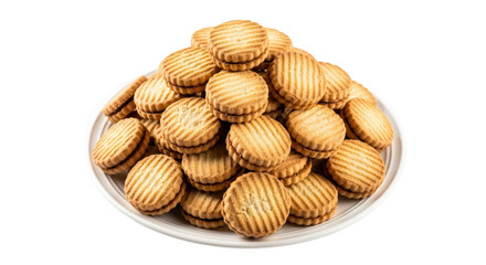 Isolated Cookies Stack