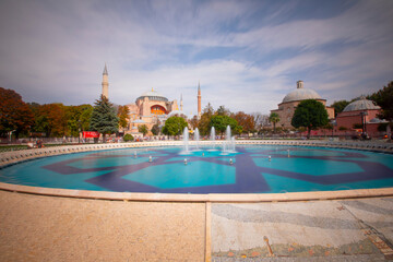 Istanbul's historical and touristic places were photographed