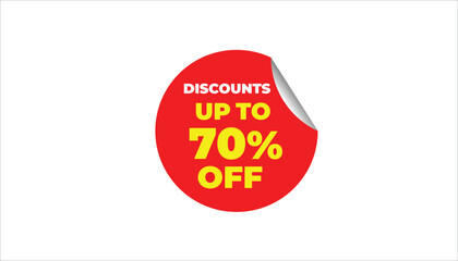 DISCOUNTS UP TO 70% OFF
