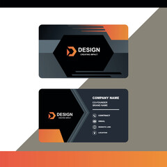 Obraz premium Modern Custom Business Card Design – Professional & Stylish Layout