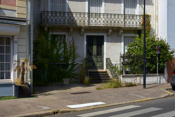 Vichy, thermes, maison abandonn&eacute;e