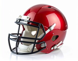 Fototapeta premium Glossy Football Helmet Safety Gear Illustration
