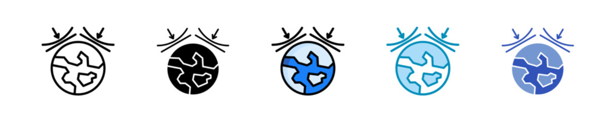 Resilient Ecosystem  Icon Set Multiple Style Collection
