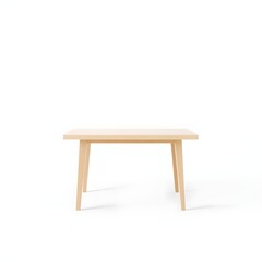 wooden chair isolated on white