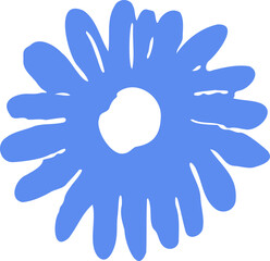 Abstract Flower Shape