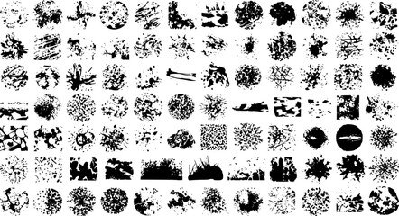 Large set of grunge textures