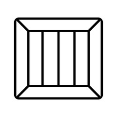 Warehouse icon vector. storage illustration sign. store symbol. storehouse logo. depot web icon.