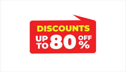 DISCOUNTS UP TO 80% OFF
