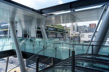 埼玉県　川口市役所（新庁舎・連絡通路）