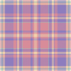 Pastel plaid pattern. A classic textile design with intersecting lines, ideal for backgrounds, fabrics, or seasonal creative projects. Soft and versatile texture.