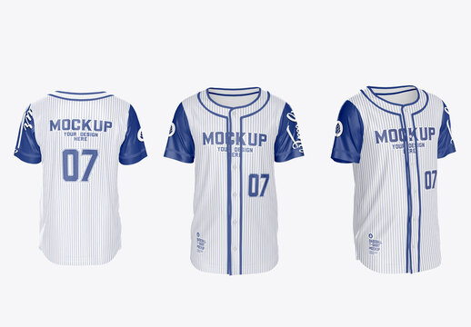 Baseball Jersey Mockup