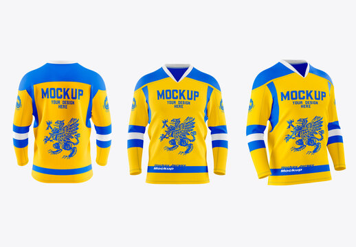 Hockey Jersey Mockup