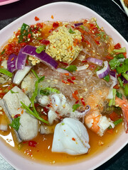Glass Noodle, Spicy Salad (Yum Woon Sen)