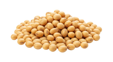 Isolated Pile of Soybeans