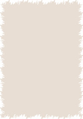 Note Paper Grunge Rough Edge Vector Illustration