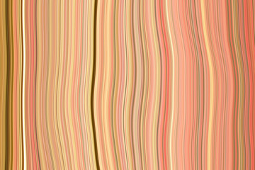 Abstract background with curved lines. Rich colors in reddish, beige tones. Flatlay.