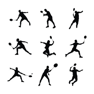 batminton silhouette