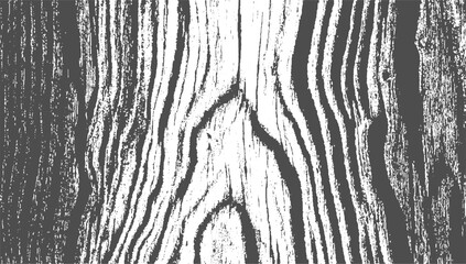 Fototapeta premium Wood plank with rustic brown grunge texture on the wall, weathered, vintage Grunge Urban. Overlay illustration Black and white vector design on transparent background.