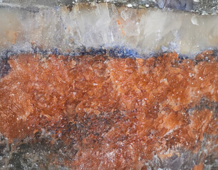 Silvinite is a mineral. Sedimentary rock. Geology and Mineralogy