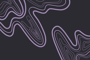 topographic map contour line surface black wallpaper