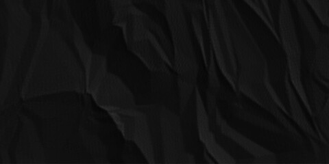 Fototapeta premium Black paper design elements isolated background close up..