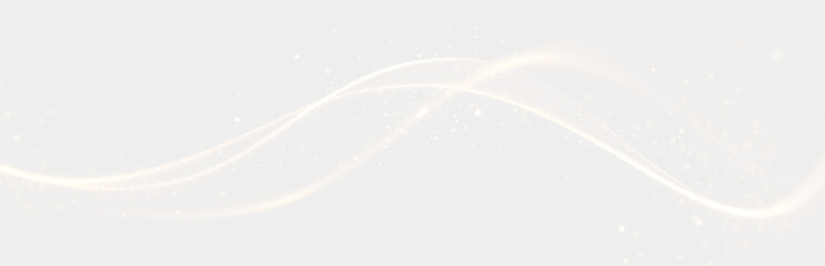 Sparkling curve PNG with flash and motion trails