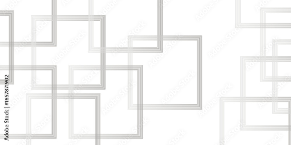 Wall mural abstract gradient color strips geometric lines on white background with luxury shapes motion strip. 